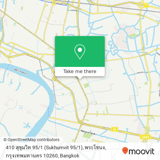 410 สุขุมวิท 95 / 1 (Sukhumvit 95 / 1), พระโขนง, กรุงเทพมหานคร 10260 map