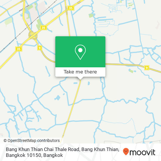 Bang Khun Thian Chai Thale Road, Bang Khun Thian, Bangkok 10150 map