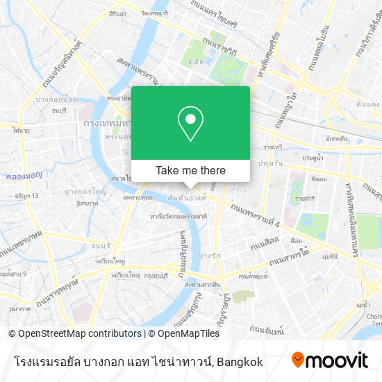 โรงแรมรอยัล บางกอก แอท ไชน่าทาวน์ map