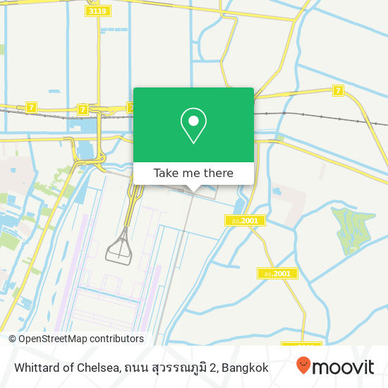 Whittard of Chelsea, ถนน สุวรรณภูมิ 2 map