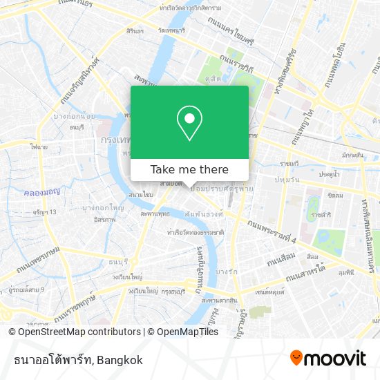 ธนาออโต้พาร์ท map