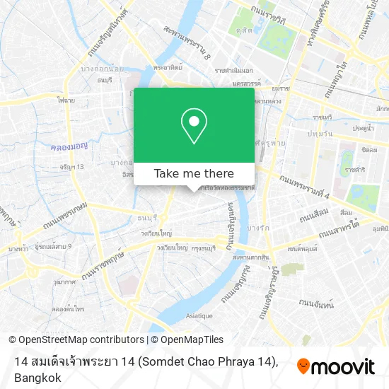 14 สมเด็จเจ้าพระยา 14 (Somdet Chao Phraya 14) map