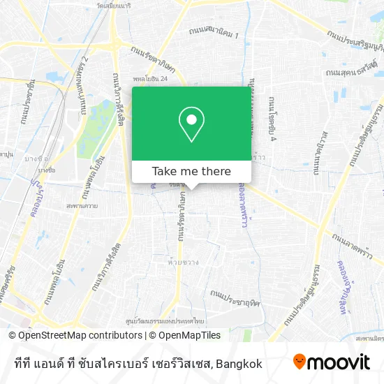 ทีที แอนด์ ที ซับสไครเบอร์ เซอร์วิสเซส map