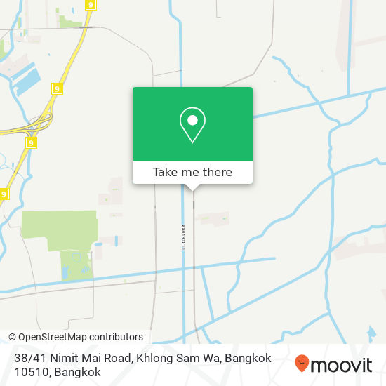 38 / 41 Nimit Mai Road, Khlong Sam Wa, Bangkok 10510 map