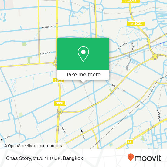 Cha's Story, ถนน บางแค map