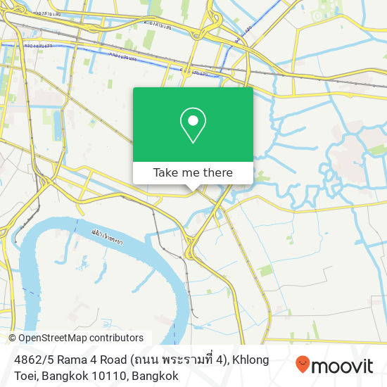 4862 / 5 Rama 4 Road (ถนน พระรามที่ 4), Khlong Toei, Bangkok 10110 map