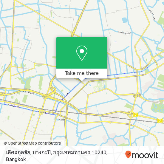 เลิศสกุลชัย, บางกะปิ, กรุงเทพมหานคร 10240 map