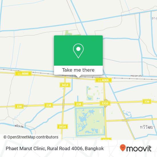 Phaet Marut Clinic, Rural Road 4006 map