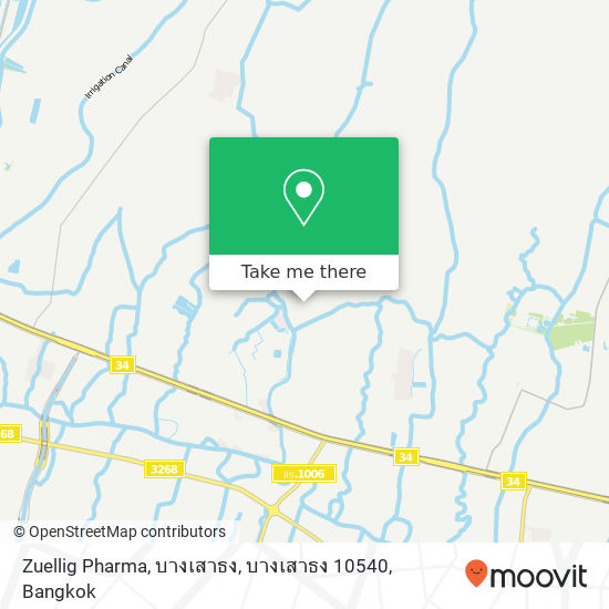 Zuellig Pharma, บางเสาธง, บางเสาธง 10540 map