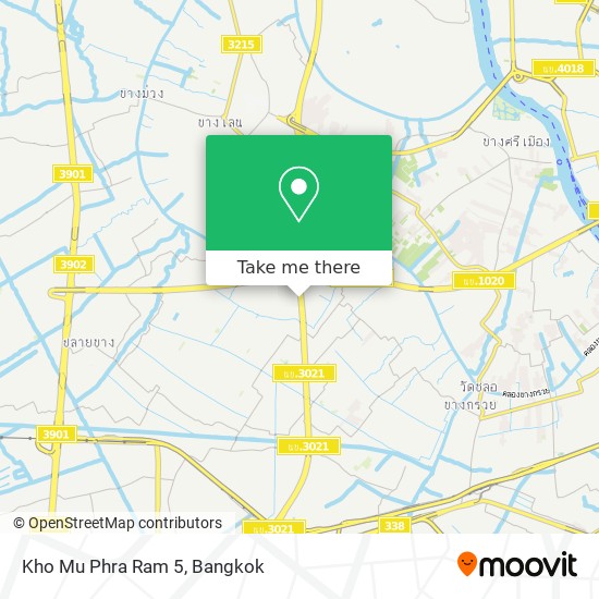 Kho Mu Phra Ram 5 map