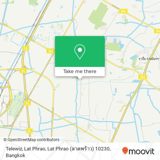 Telewiz, Lat Phrao, Lat Phrao (ลาดพร้าว) 10230 map