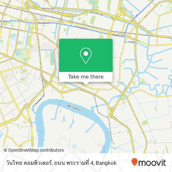 วันไทย คอมพิวเตอร์, ถนน พระรามที่ 4 map