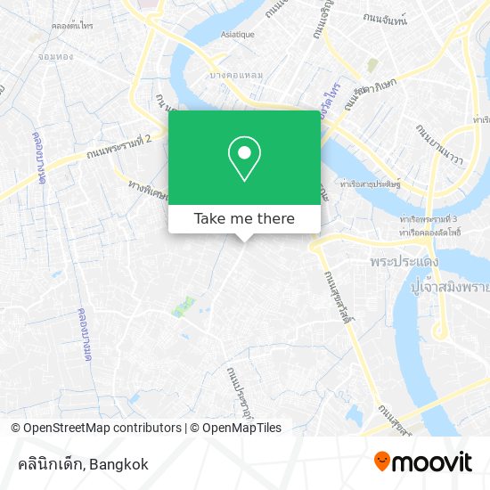 คลินิกเด็ก map