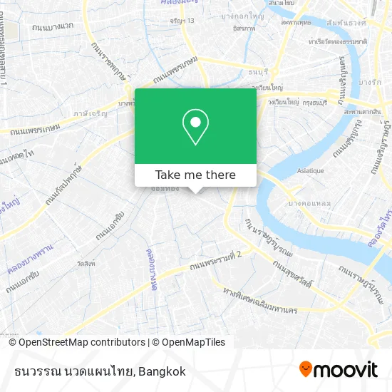 ธนวรรณ นวดแผนไทย map