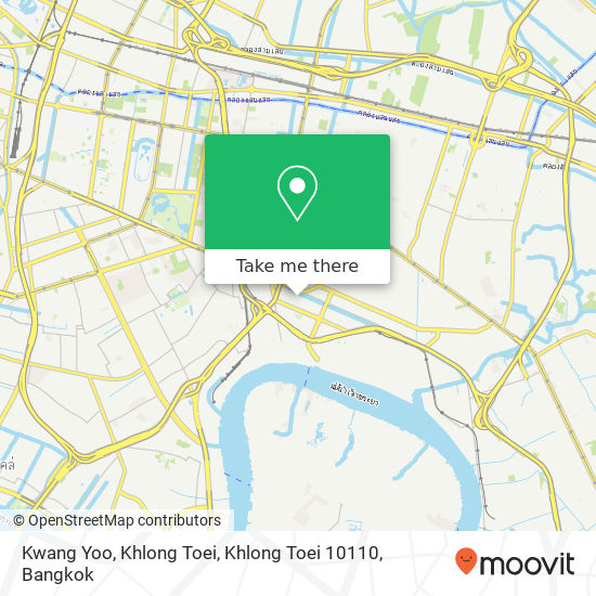 Kwang Yoo, Khlong Toei, Khlong Toei 10110 map