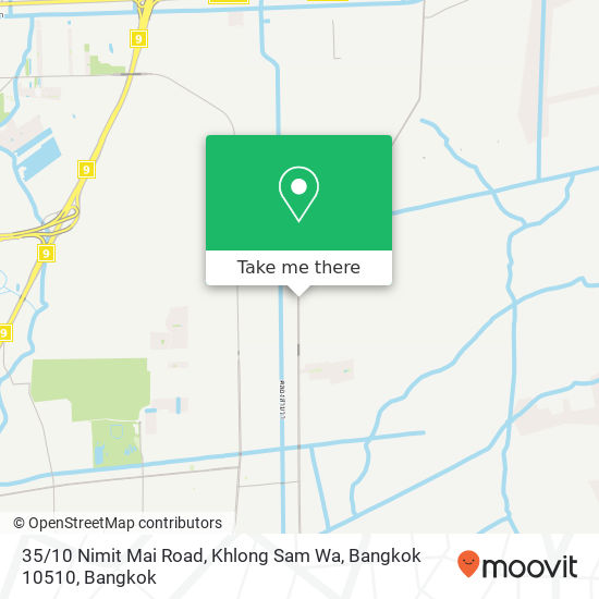 35 / 10 Nimit Mai Road, Khlong Sam Wa, Bangkok 10510 map