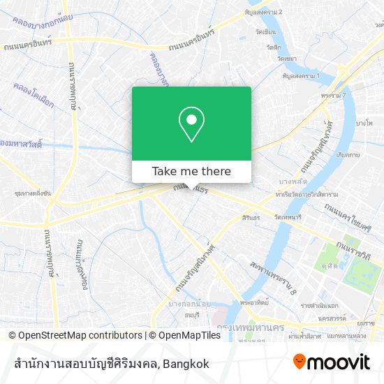 สำนักงานสอบบัญชีศิริมงคล map