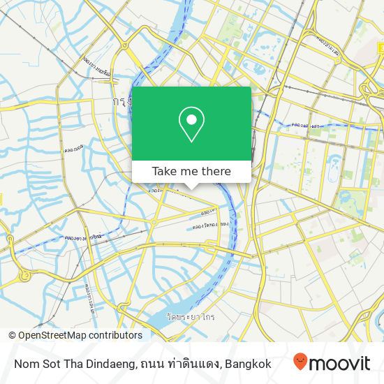 Nom Sot Tha Dindaeng, ถนน ท่าดินแดง map