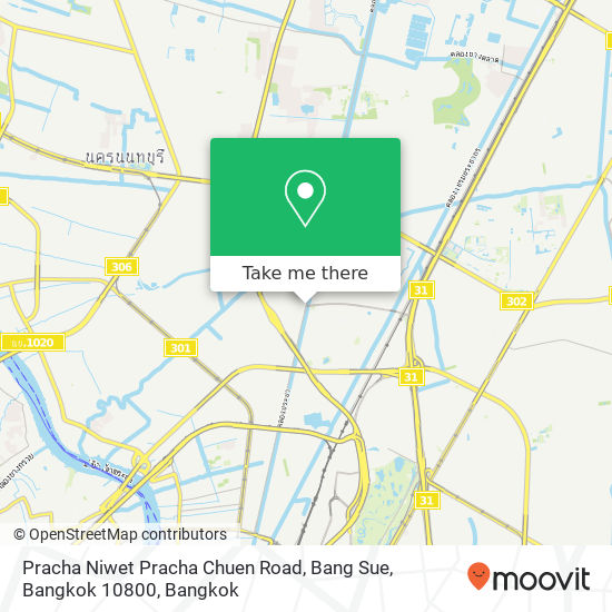 Pracha Niwet Pracha Chuen Road, Bang Sue, Bangkok 10800 map