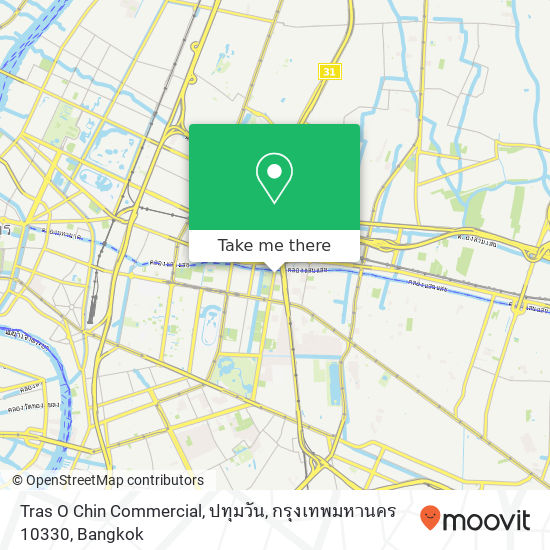 Tras O Chin Commercial, ปทุมวัน, กรุงเทพมหานคร 10330 map