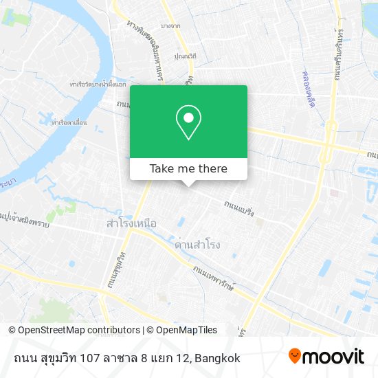 ถนน สุขุมวิท 107 ลาซาล 8 แยก 12 map