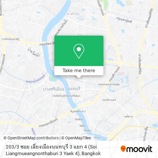 203 / 3 ซอย เลี่ยงเมืองนนทบุรี 3 แยก 4 (Soi Liangmueangnonthaburi 3 Yaek 4) map