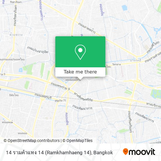 14 รามคำแหง 14 (Ramkhamhaeng 14) map
