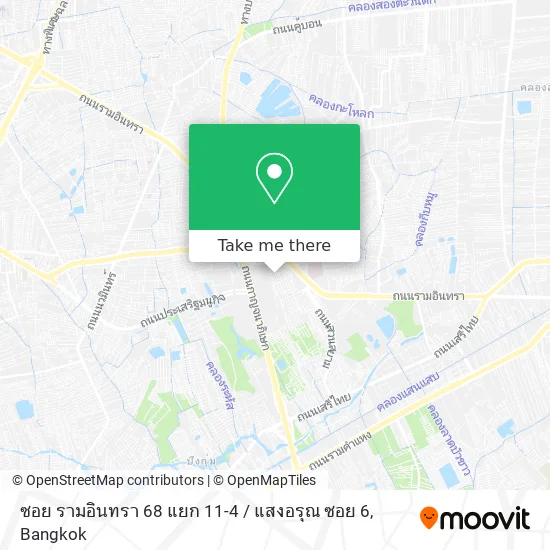 ซอย รามอินทรา 68 แยก 11-4 / แสงอรุณ ซอย 6 map