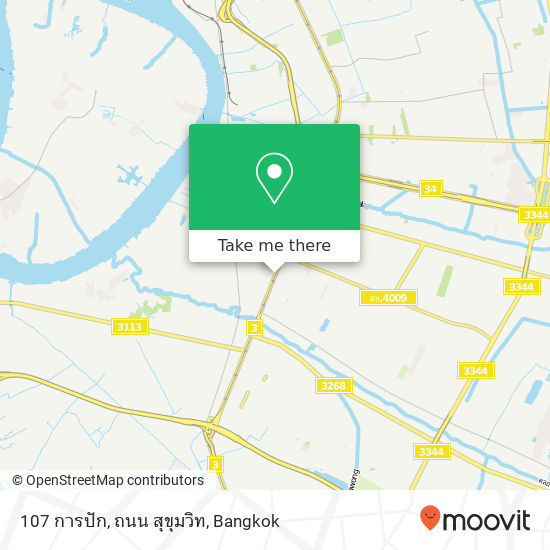 107 การปัก, ถนน สุขุมวิท map