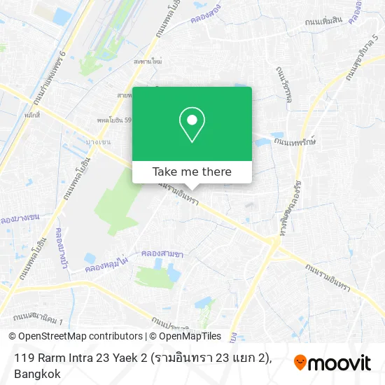 119 Rarm Intra 23 Yaek 2 (รามอินทรา 23 แยก 2) map