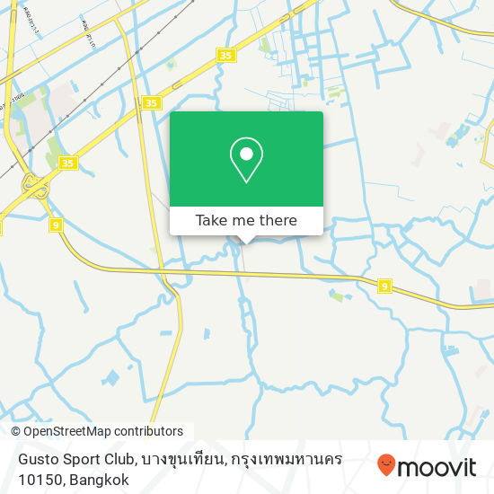 Gusto Sport Club, บางขุนเทียน, กรุงเทพมหานคร 10150 map