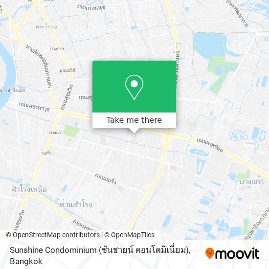 Sunshine Condominium (ซันชายน์ คอนโดมิเนี่ยม) map