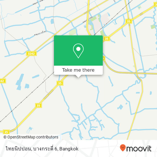 ไทยนิปปอน, บางกระดี่ 6 map