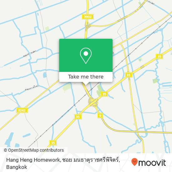 Hang Heng Homework, ซอย มนธาตุราชศรีพิจิตร์ map