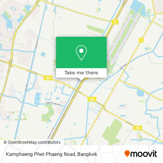 Kamphaeng Phet Phaeng Road map