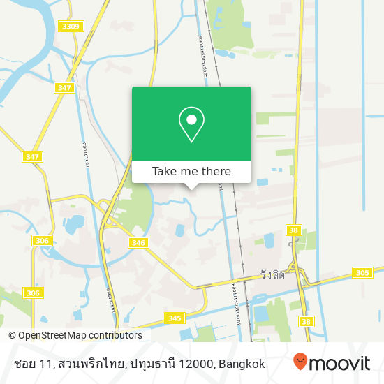 ซอย 11, สวนพริกไทย, ปทุมธานี 12000 map