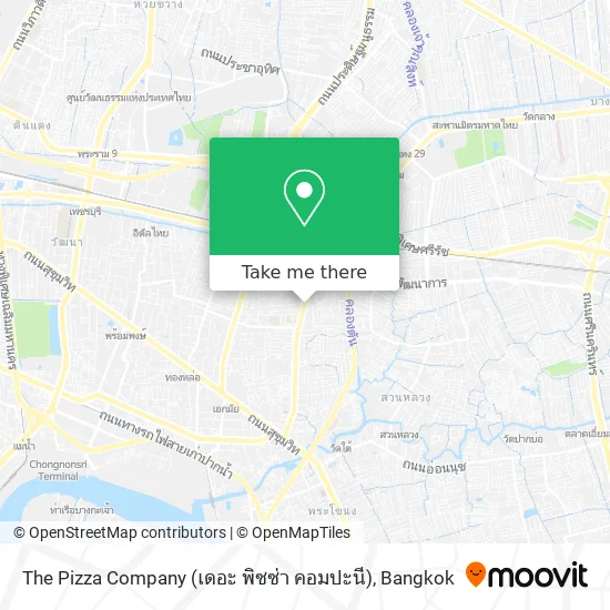 The Pizza Company (เดอะ พิซซ่า คอมปะนี) map