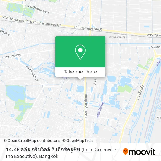 14 / 45 ลลิล กรีนวิลล์ ดิ เอ็กซ์คลูซีฟ (Lalin Greenville the Executive) map