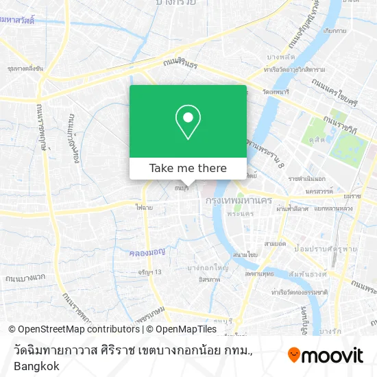วัดฉิมทายกาวาส ศิริราช เขตบางกอกน้อย กทม. map