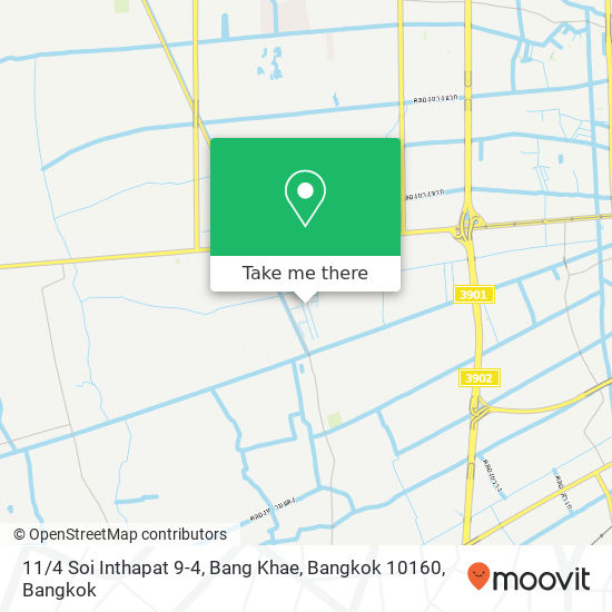 11 / 4 Soi Inthapat 9-4, Bang Khae, Bangkok 10160 map