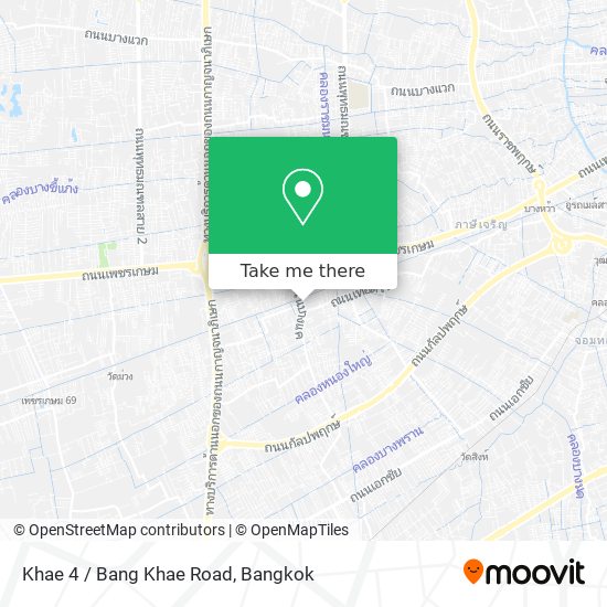 Khae 4 / Bang Khae Road map