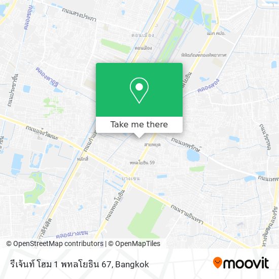 รีเจ้นท์ โฮม 1 พหลโยธิน 67 map