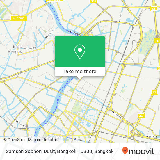 Samsen Sophon, Dusit, Bangkok 10300 map