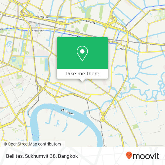 Bellitas, Sukhumvit 38 map