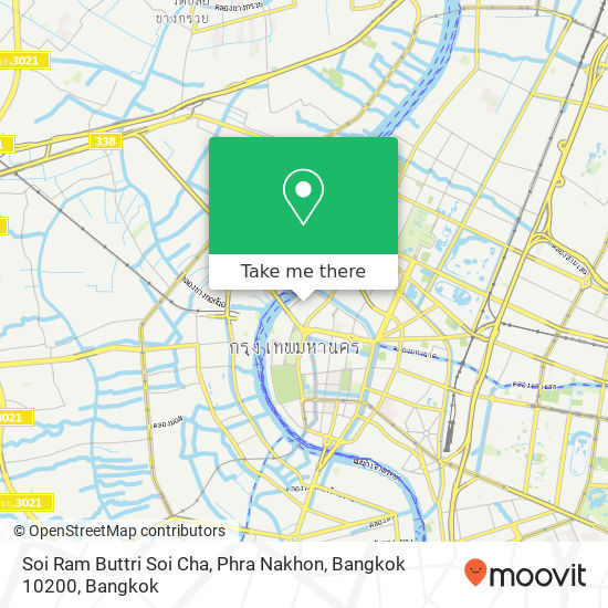 Soi Ram Buttri Soi Cha, Phra Nakhon, Bangkok 10200 map