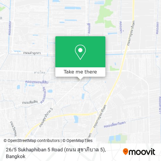 26 / 5 Sukhaphiban 5 Road (ถนน สุขาภิบาล 5) map