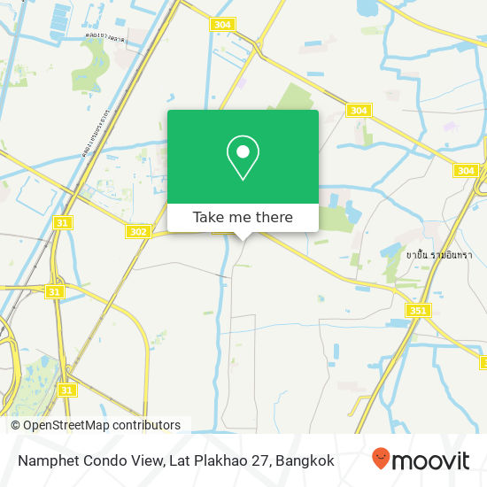Namphet Condo View, Lat Plakhao 27 map