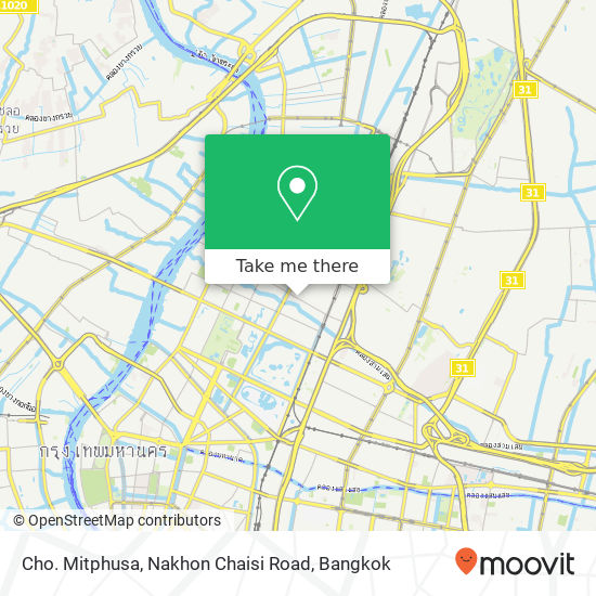 Cho. Mitphusa, Nakhon Chaisi Road map