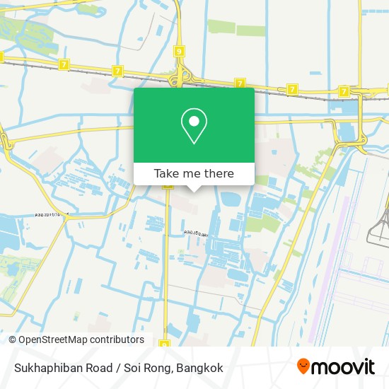 Sukhaphiban Road / Soi Rong map