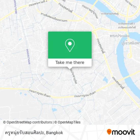 ครูหนุ่ยรับสอนศิลปะ map